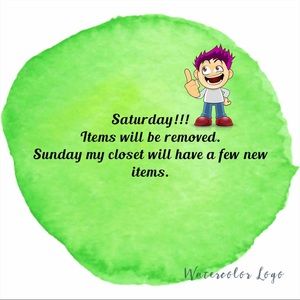 Out with the old in with the new.